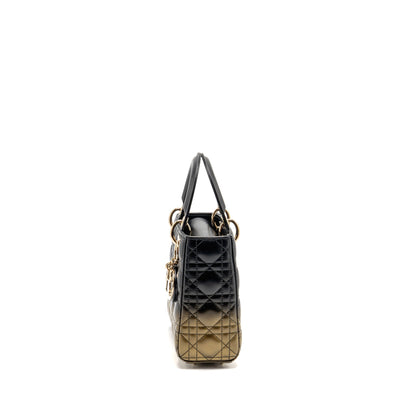 Dior Small Lady Dior Lambskin Black / Gold