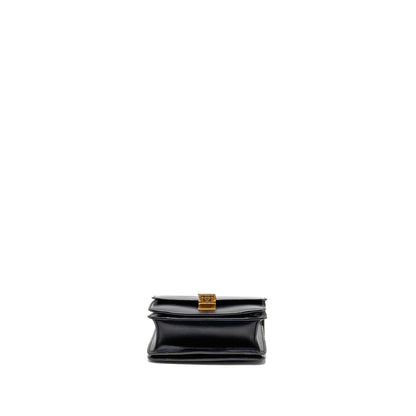 Celine Teen Classic Purse Calfskin Black