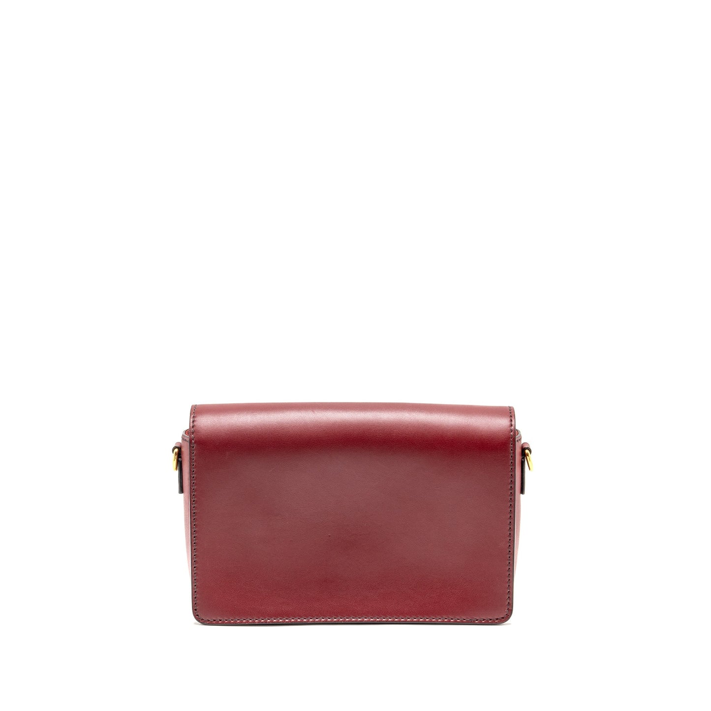 Dior Diorevolution Flap Purse Dark Red Calfskin