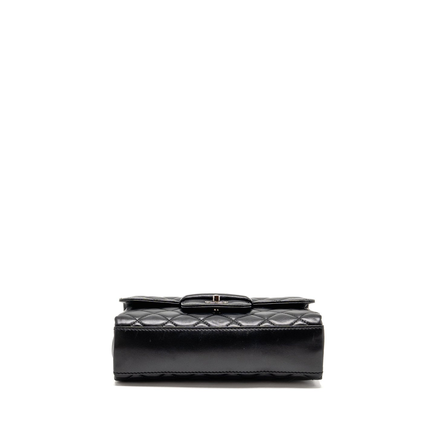 Chanel Coco Loop Single Flap Bag Lambskin Black SHW