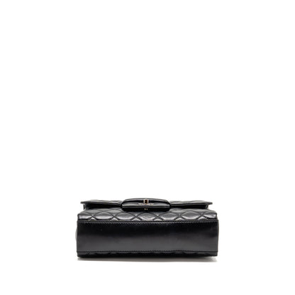 Chanel Coco Loop Single Flap Bag Lambskin Black SHW