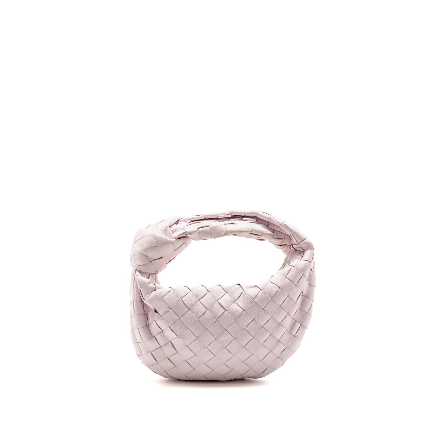 Bottega Veneta Mini Jodie lambskin light pink