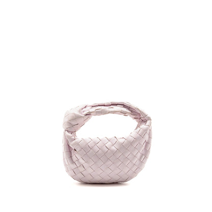Bottega Veneta Mini Jodie lambskin light pink