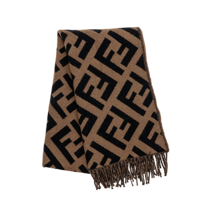 Fendi Scarf Cashmere Brown
