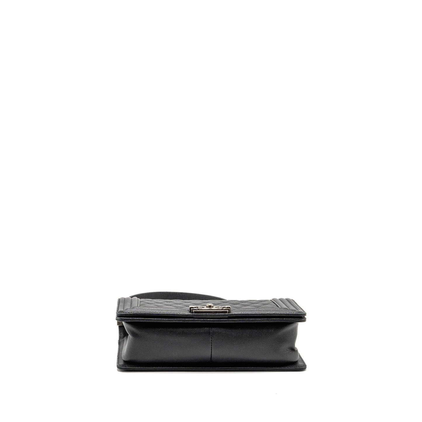 Chanel Medium Boy Bag Caviar Black SHW