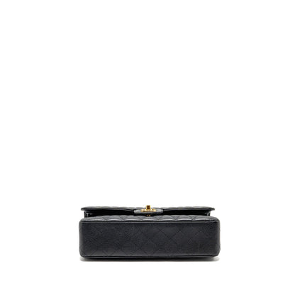 Chanel Medium Classic Double Flap Bag Caviar Black GHW