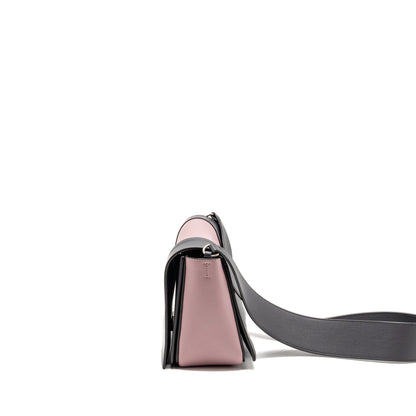 Celine Frame Purse Calfskin Pink/Grey