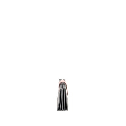 Celine Accordeon Card Holder Calfskin Pink/Grey