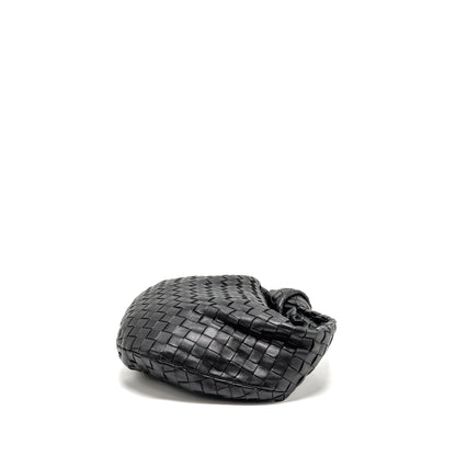 Bottega Veneta Small Jodie Lambskin Black