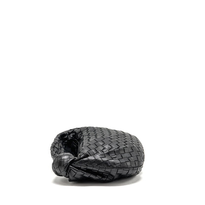 Bottega Veneta Small Jodie Lambskin Black