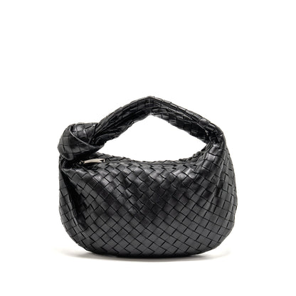 Bottega Veneta Small Jodie Lambskin Black