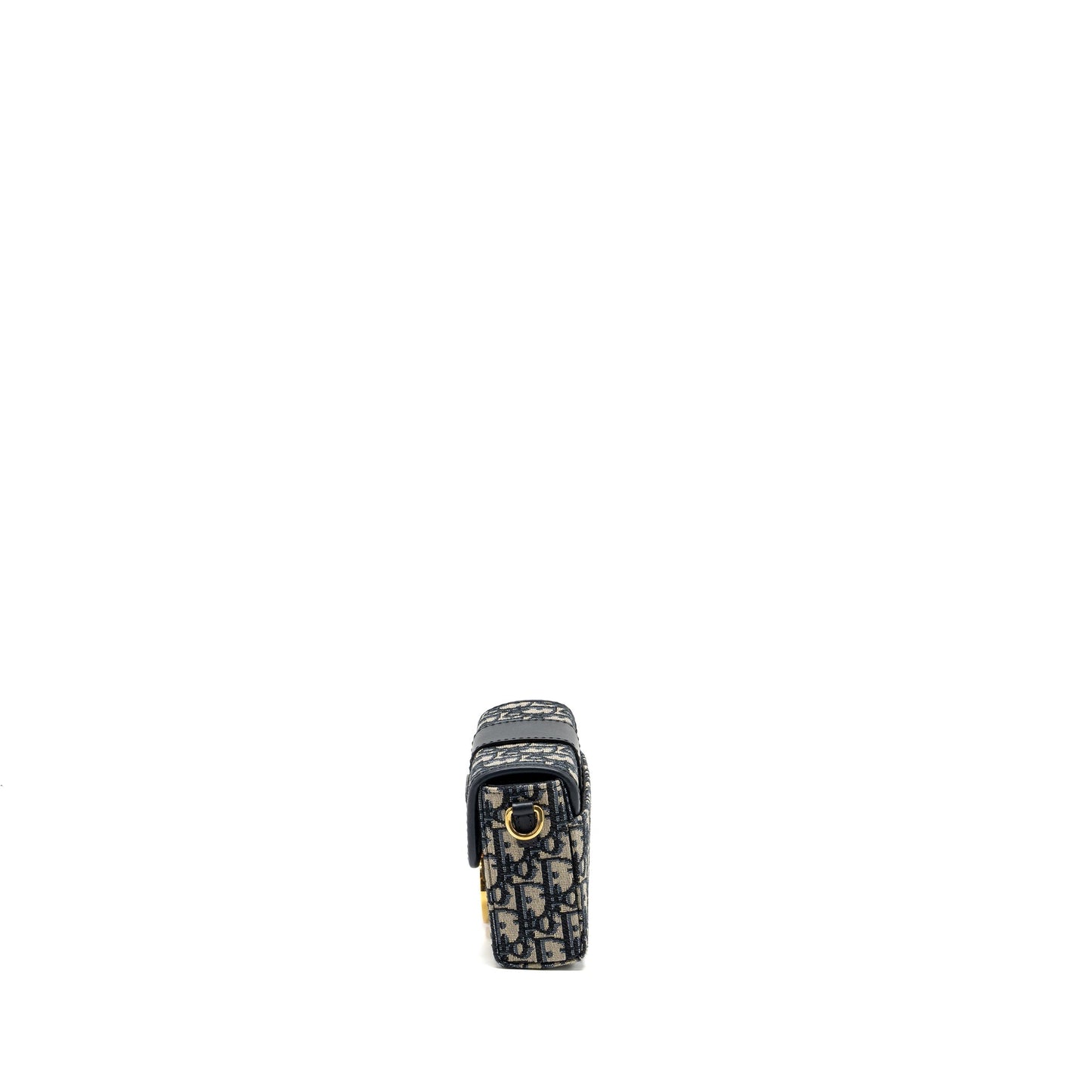 Dior 30 Montaigne box blue oblique jacquard