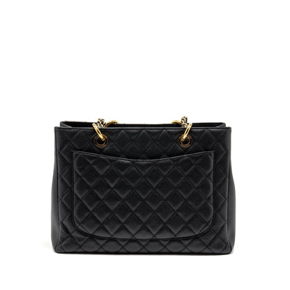 Chanel Grand Shopping Tote / GST Caviar Black GHW