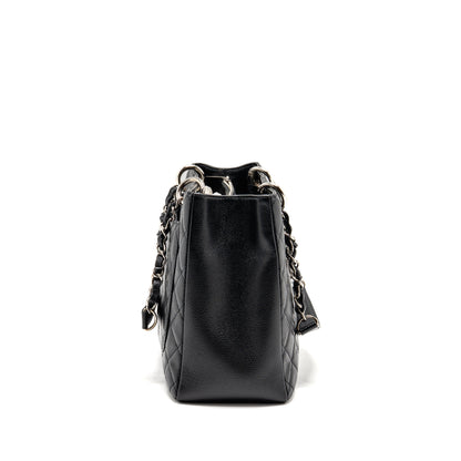 Chanel Grand Shopping Tote Caviar Black SHW