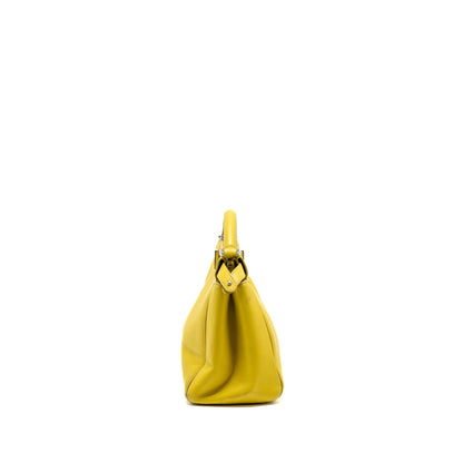 Fendi mini peekaboo lambskin light green