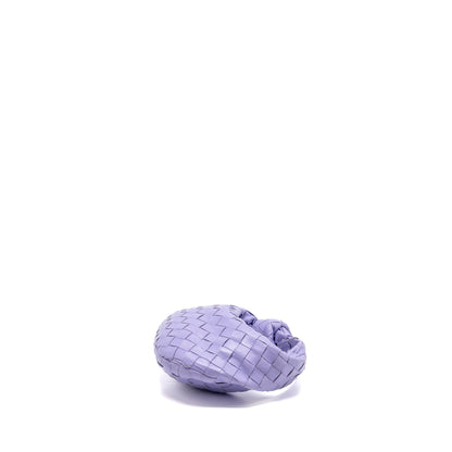 Bottega Veneta Mini Jodie Lambskin Purple
