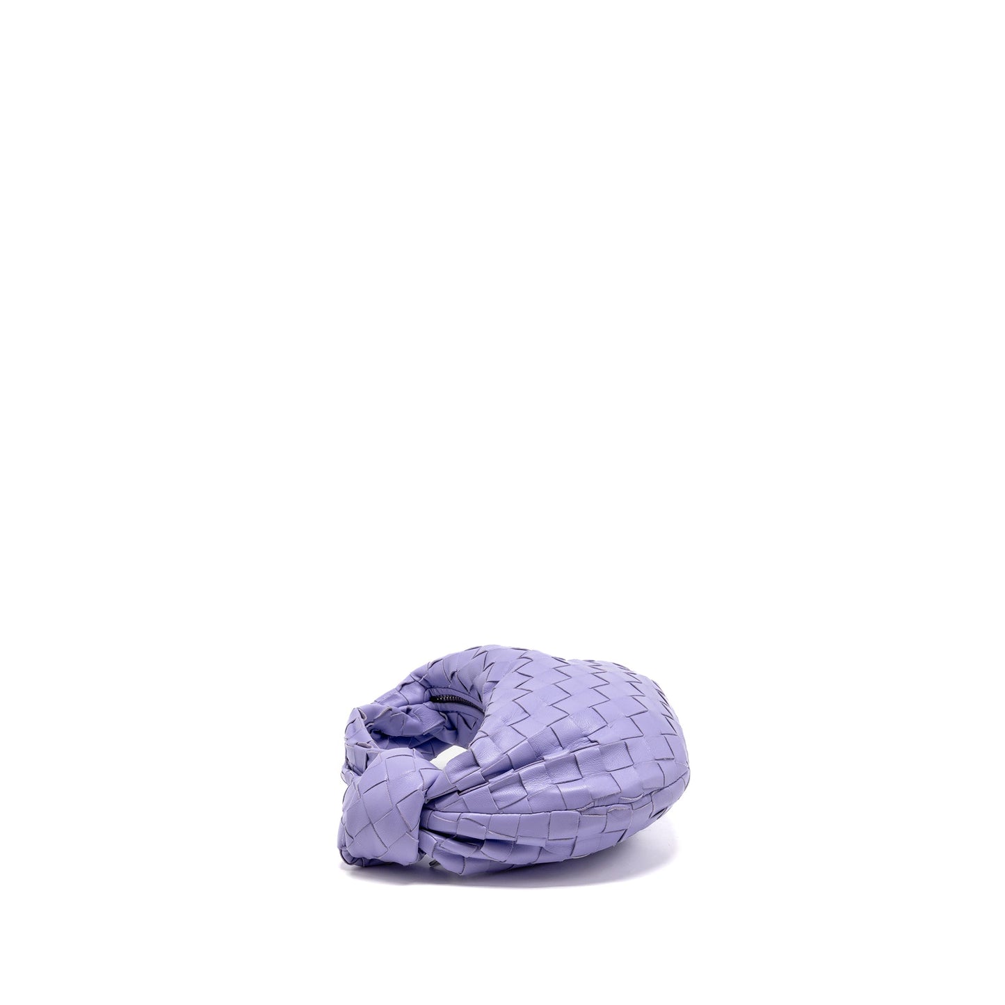 Bottega Veneta Mini Jodie Lambskin Purple