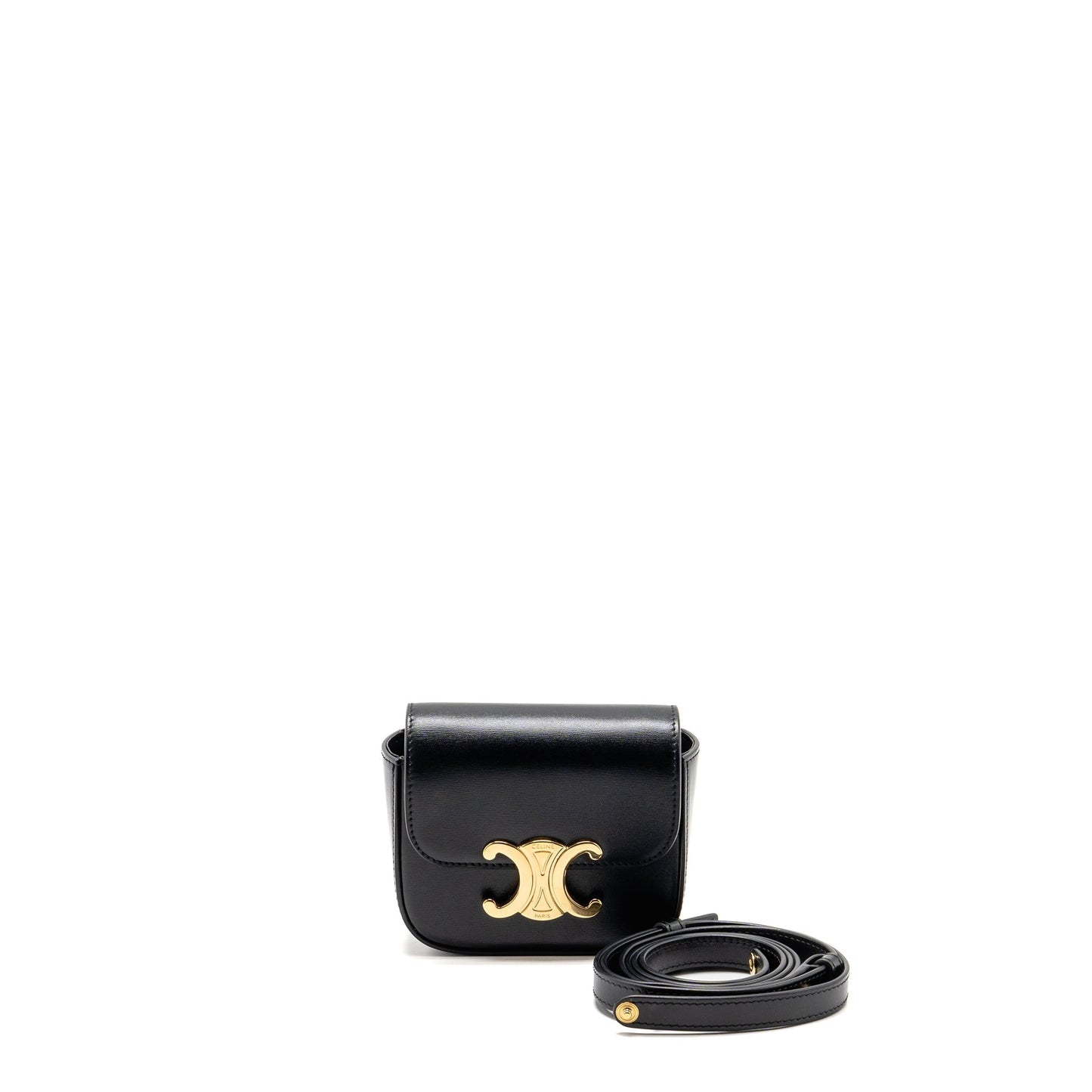 Celine Mini Claude calfskin black