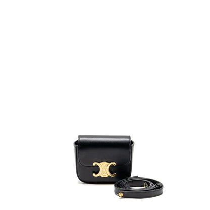 Celine Mini Claude calfskin black