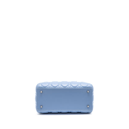 Dior Medium Lady Dior Lambskin Light Blue