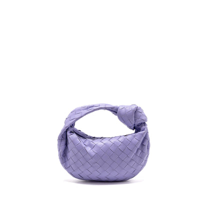 Bottega Veneta Mini Jodie Lambskin Purple
