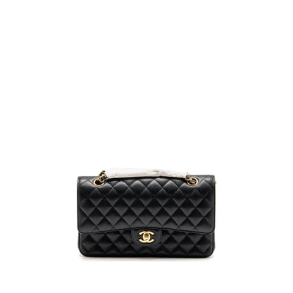 Chanel MEDIUM Classic Double Flap Bag Caviar Black GHW