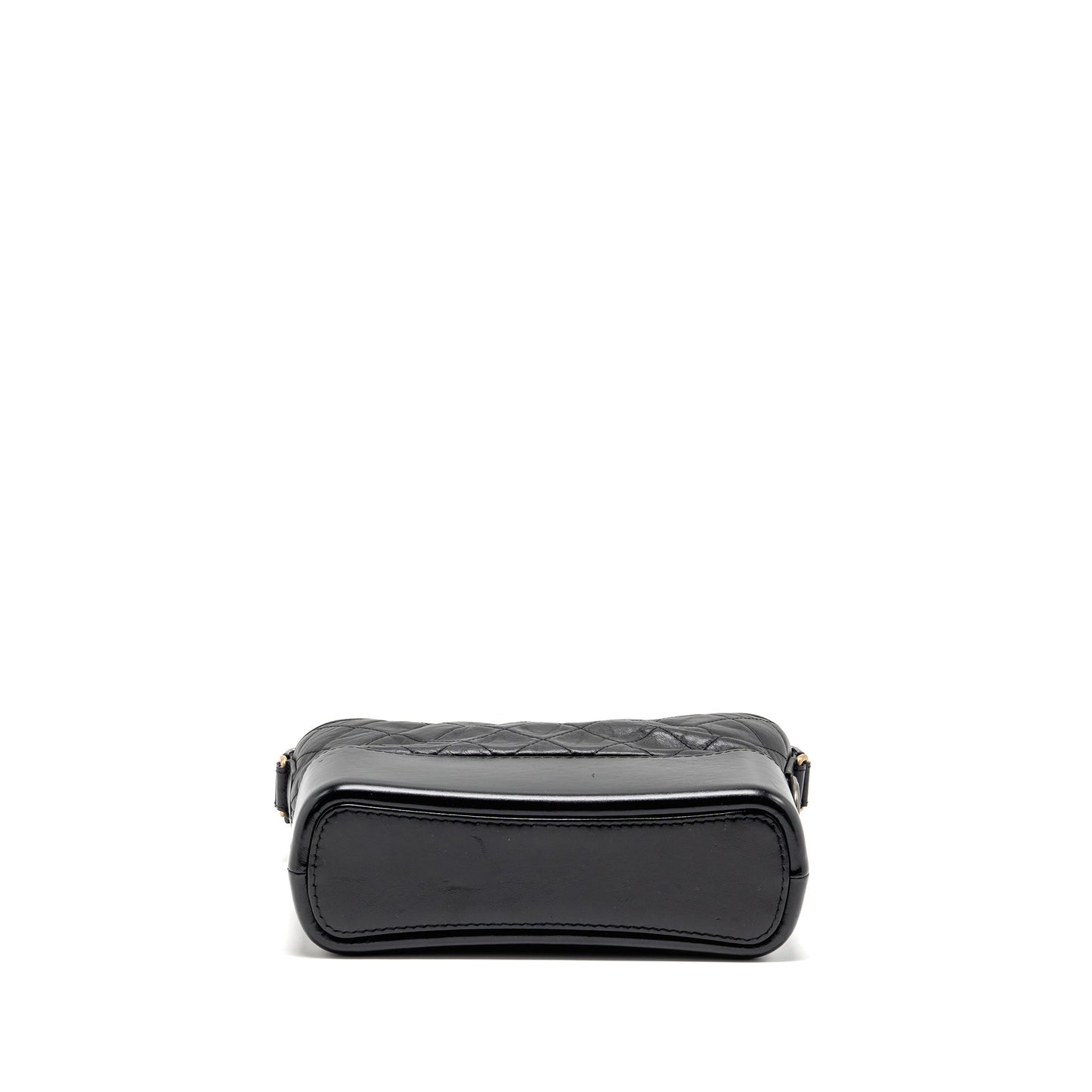 Chanel New Medium Gabrielle Hobo Bag with Top Handle Calfskin Black Multicolour Hardware