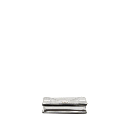 Dior Diorama Wallet On Chain Calfskin Silver