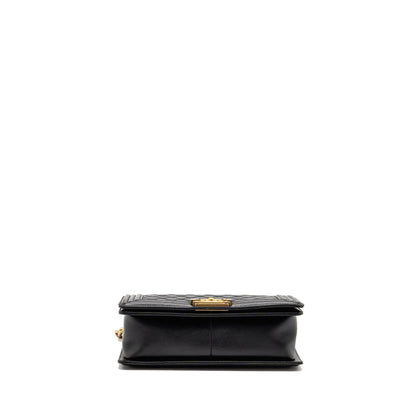 Chanel Medium Boy Bag Lambskin Black GHW