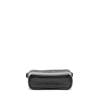 Chanel New Medium Gabrielle Hobo Bag Calfskin Black Multicolour Hardware