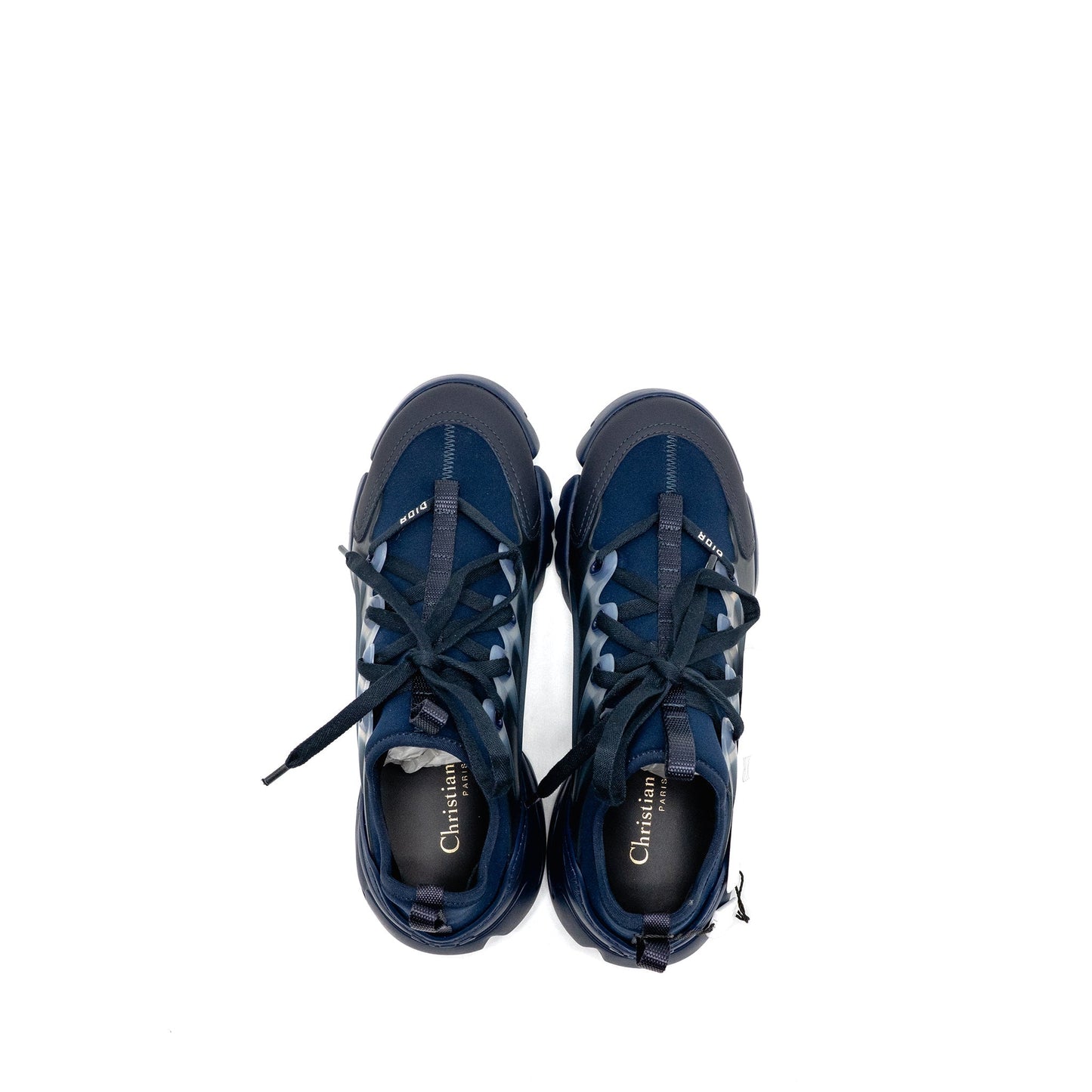 Dior Size 36 D-Connect Sneaker Navy Blue
