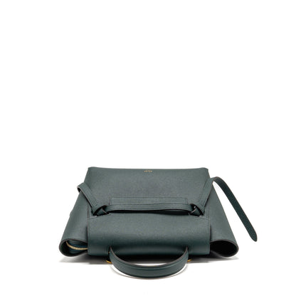Celine Micro belt Purse calfskin green