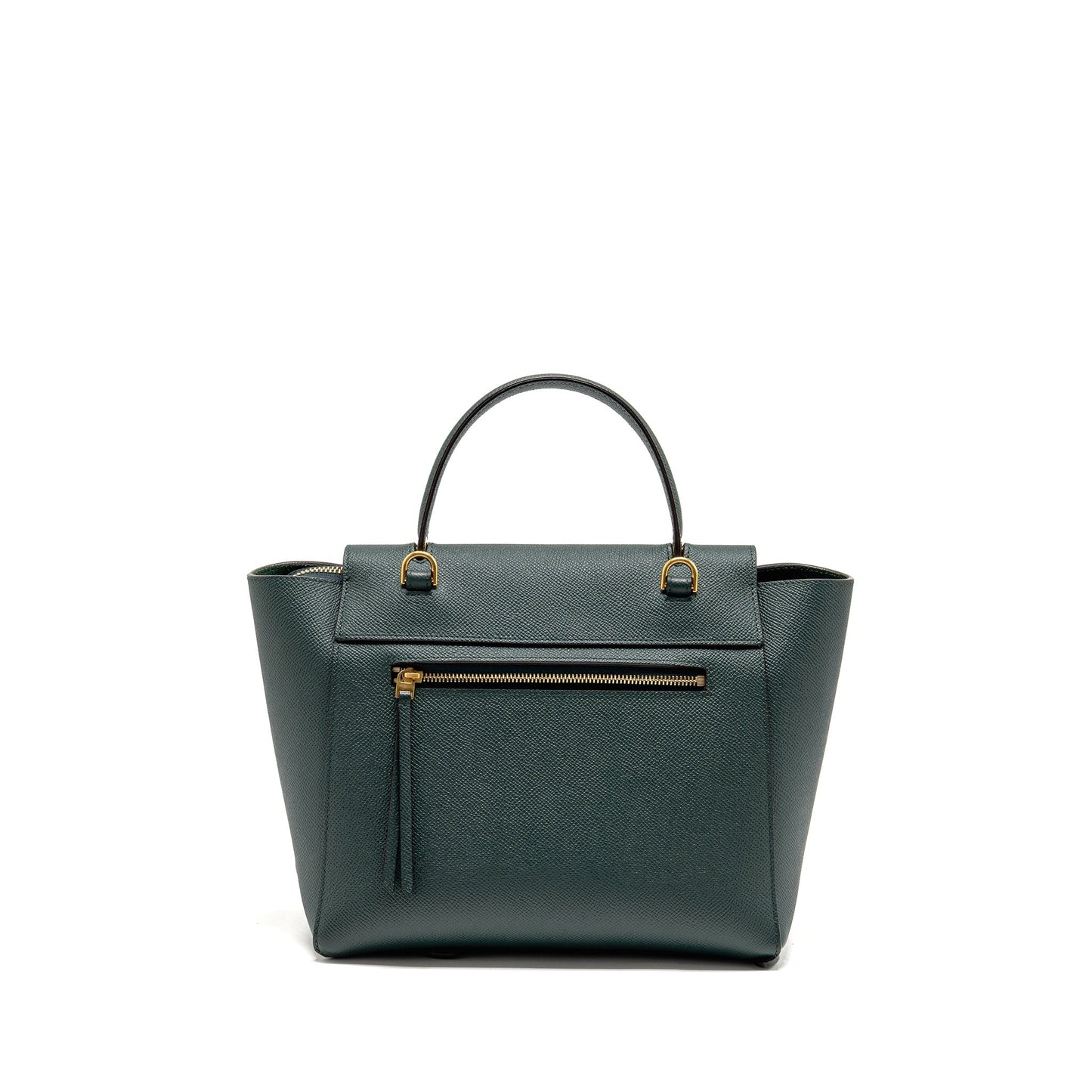 Celine Micro belt Purse calfskin green