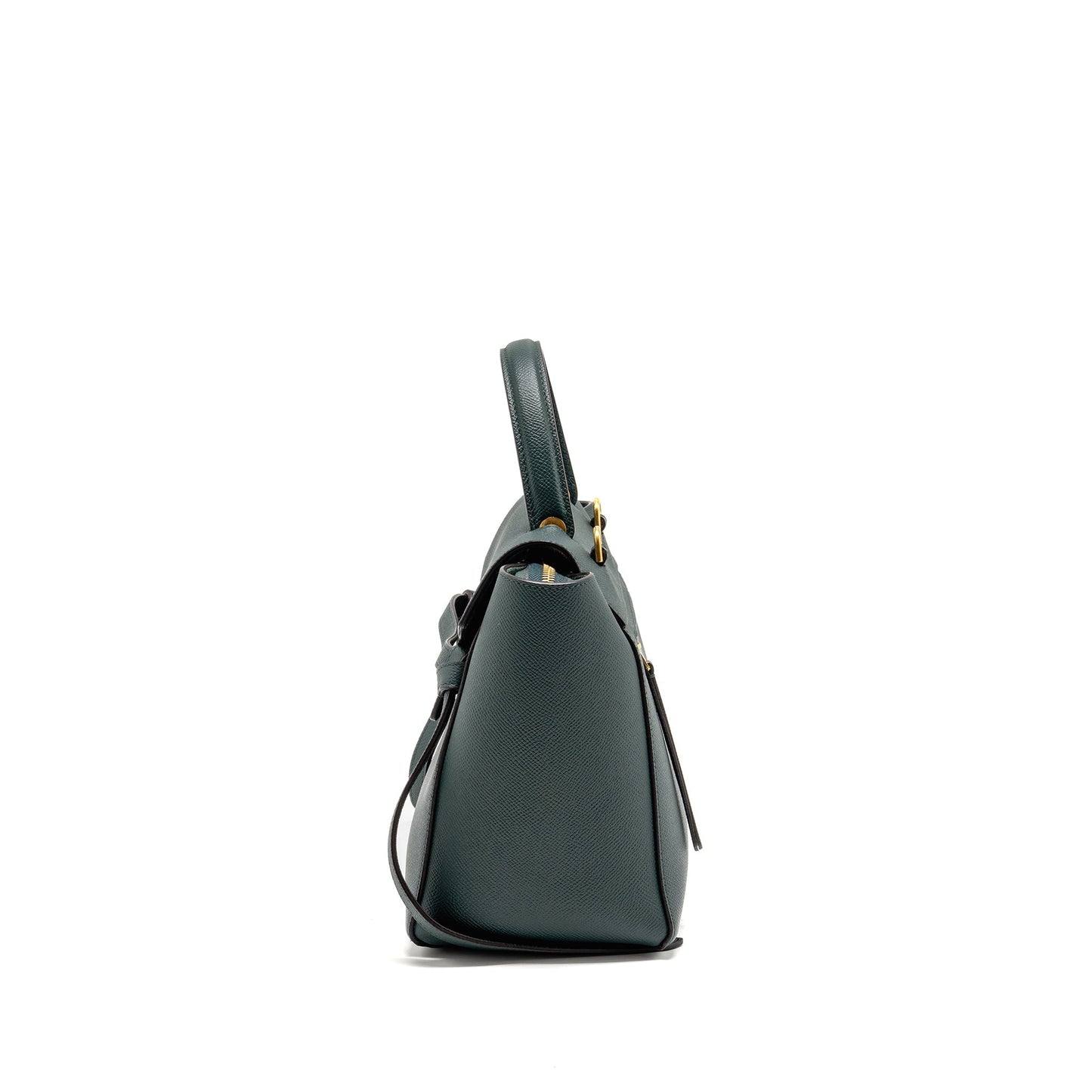 Celine Micro belt Purse calfskin green