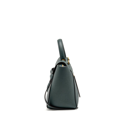 Celine Micro belt Purse calfskin green