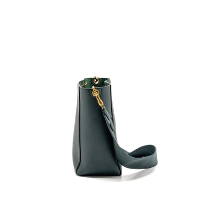 Celine Small Sangle Bucket Purse Soft Grained Calfskin Amazone