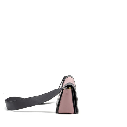 Celine Frame Purse Calfskin Pink/Grey