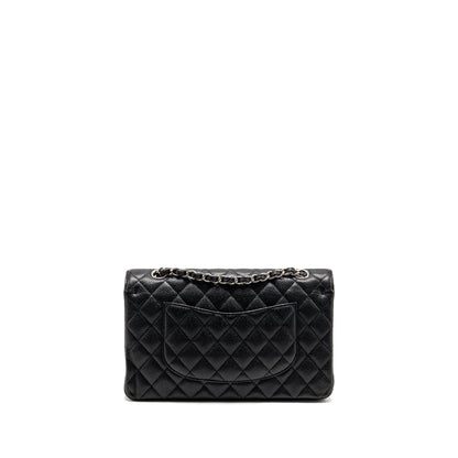Chanel Medium Classic Double Flap Bag Caviar Black SHW