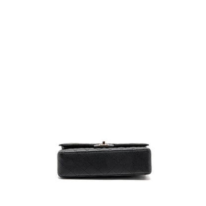 Chanel Medium Classic Double Flap Bag Caviar Black SHW