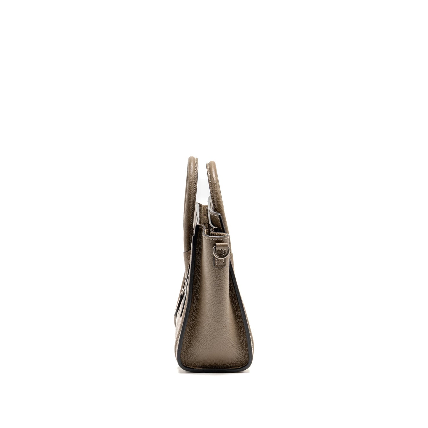 Celine Nano Luggage Purse calfskin grey