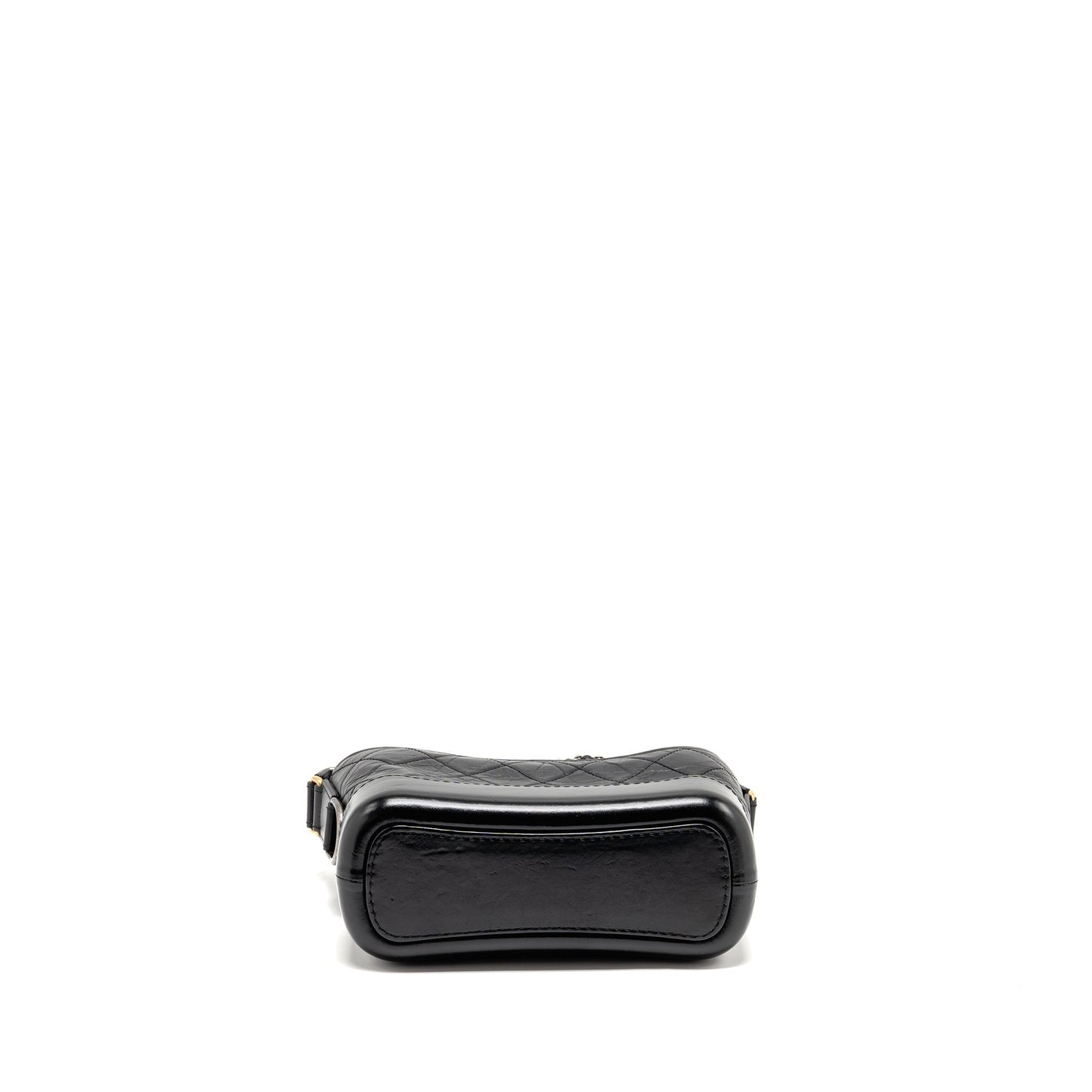 Chanel Small Gabrielle Hobo Bag calfskin Black Multicolor hardware