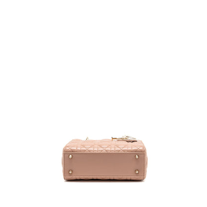 Dior Small Lady Dior Lambskin Dark Pink