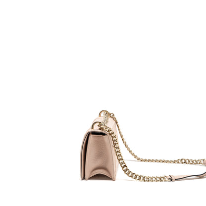 Dior Small Diorama Grained Calfskin Light Pink