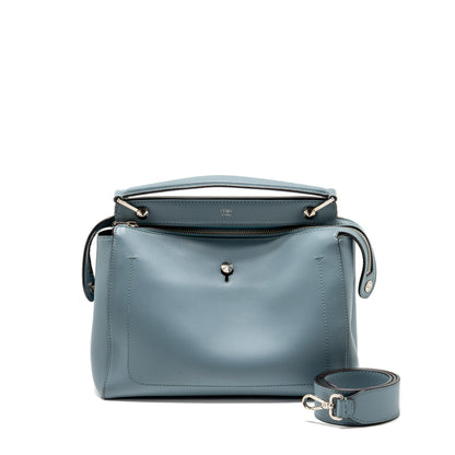 Fendi Dotcom Purse calfskin blue