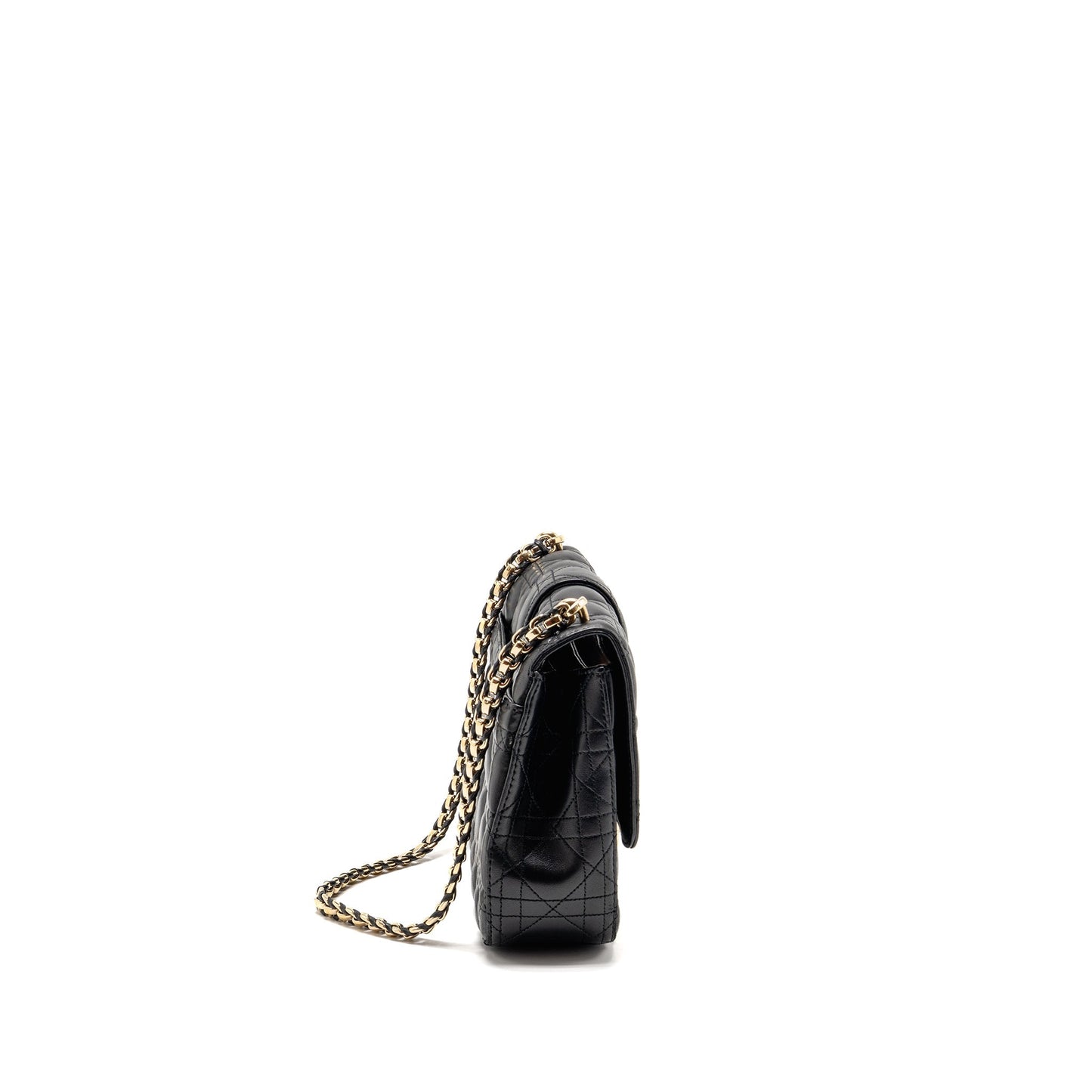 Dior Miss Dior Flap Purse Lambskin Black
