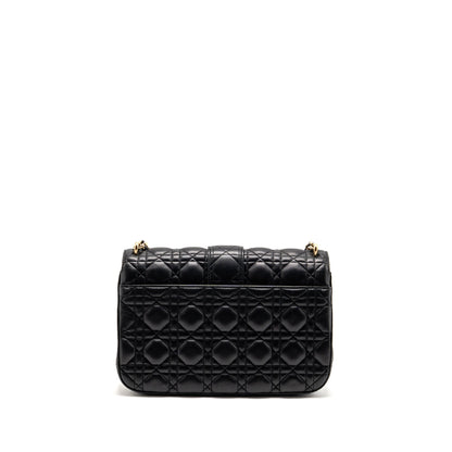 Dior Miss Dior Flap Purse Lambskin Black