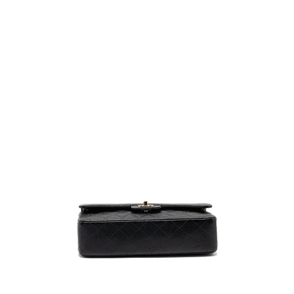 Chanel Medium Classic Double Flap Bag Caviar Black SHW