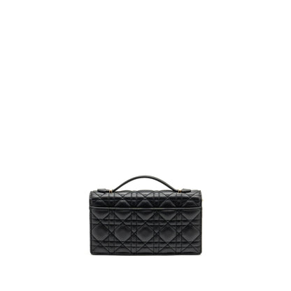 Dior My Dior Mini Purse Cannage Lambskin Black