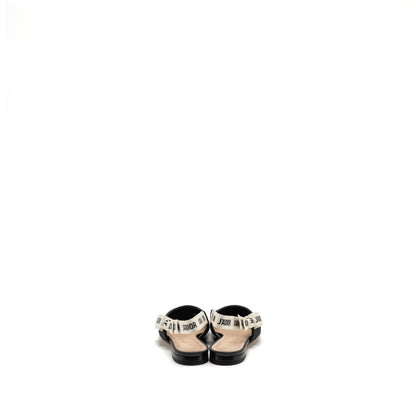 Dior size 35 Jâadior sling back fabric black