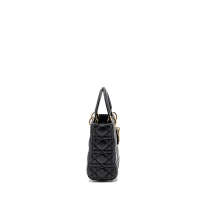 Dior My Dior Small Lady Dior Lambskin Black